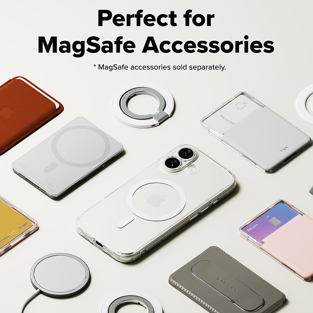 MagSafe futrola za Apple iPhone 17, Ringke, Fusion, Mat Transparent