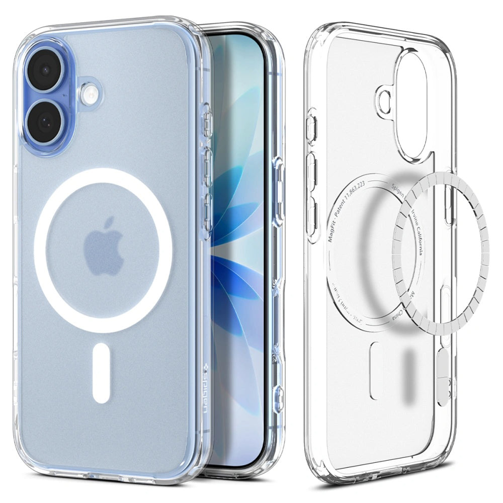Futrola MagSafe za Apple iPhone 17, Spigen, Ultra Hybrid, Satinirano Bijela