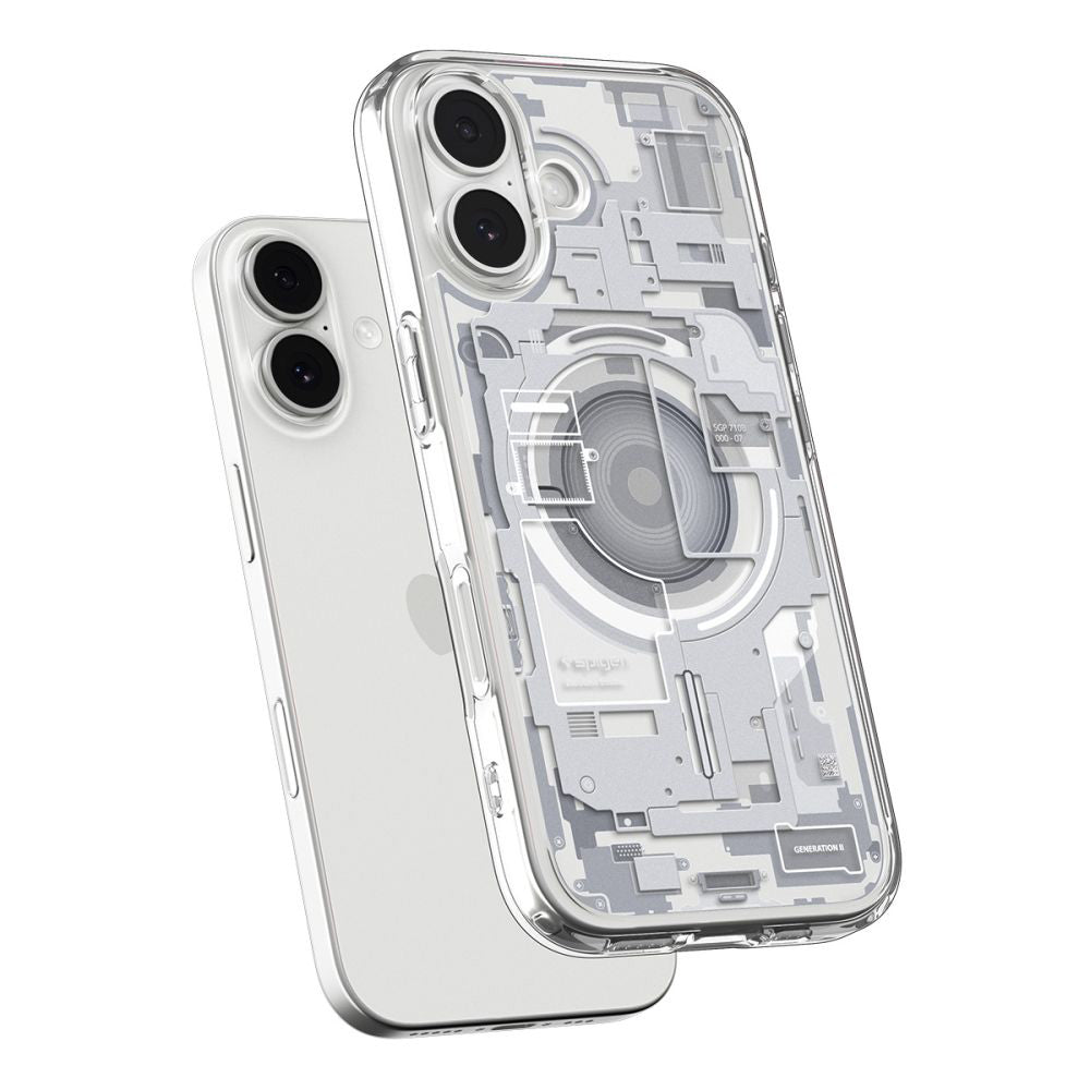 Futrola MagSafe za Apple iPhone 17, Spigen, Ultra Hybrid Zero One, Bijela ACS10385
