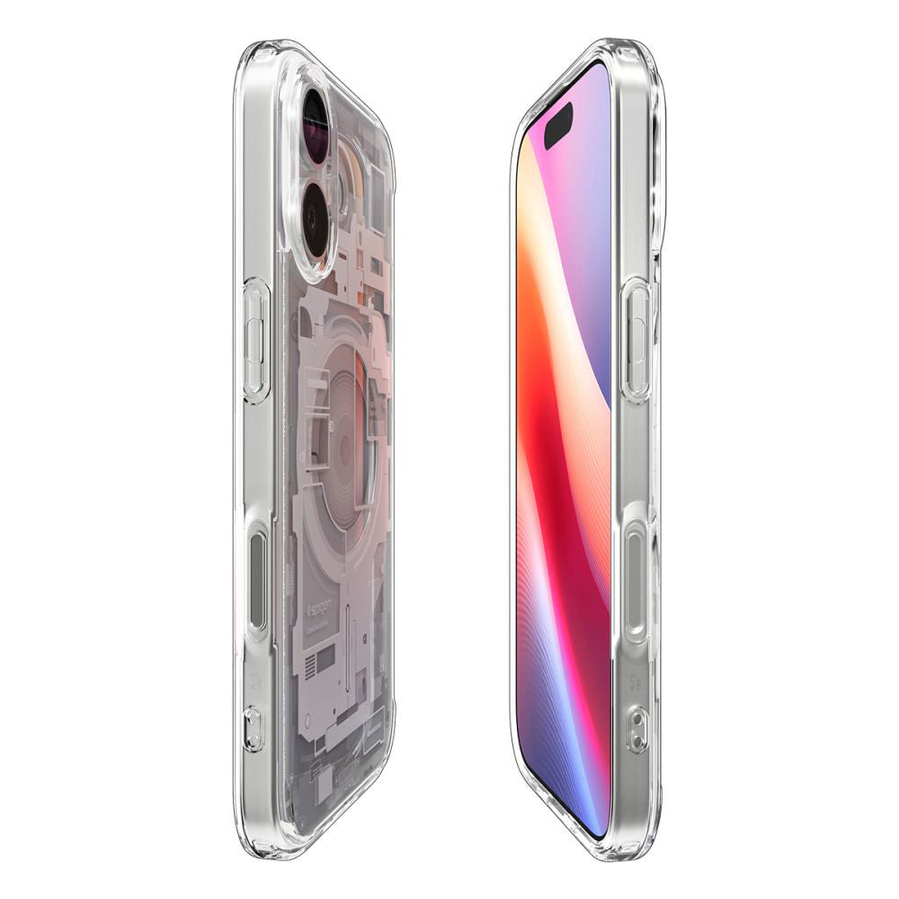 Futrola MagSafe za Apple iPhone 17, Spigen, Ultra Hybrid Zero One, Bijela ACS10385