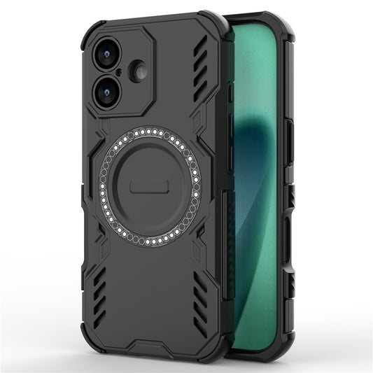 MagSafe futrola za Apple iPhone 17, Techsuit, ArmorMag, Crna