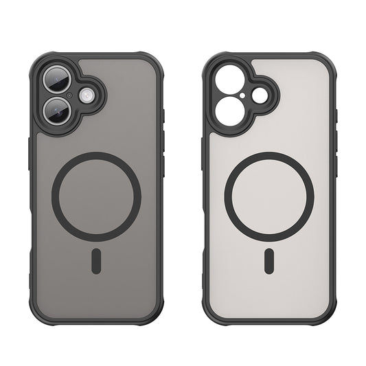 MagSafe futrola za Apple iPhone 17, Techsuit, HaloFrost II, Crna