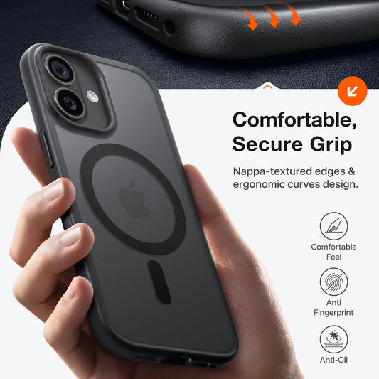 Futrola MagSafe za Apple iPhone 17, Torras, Guardian, Crna