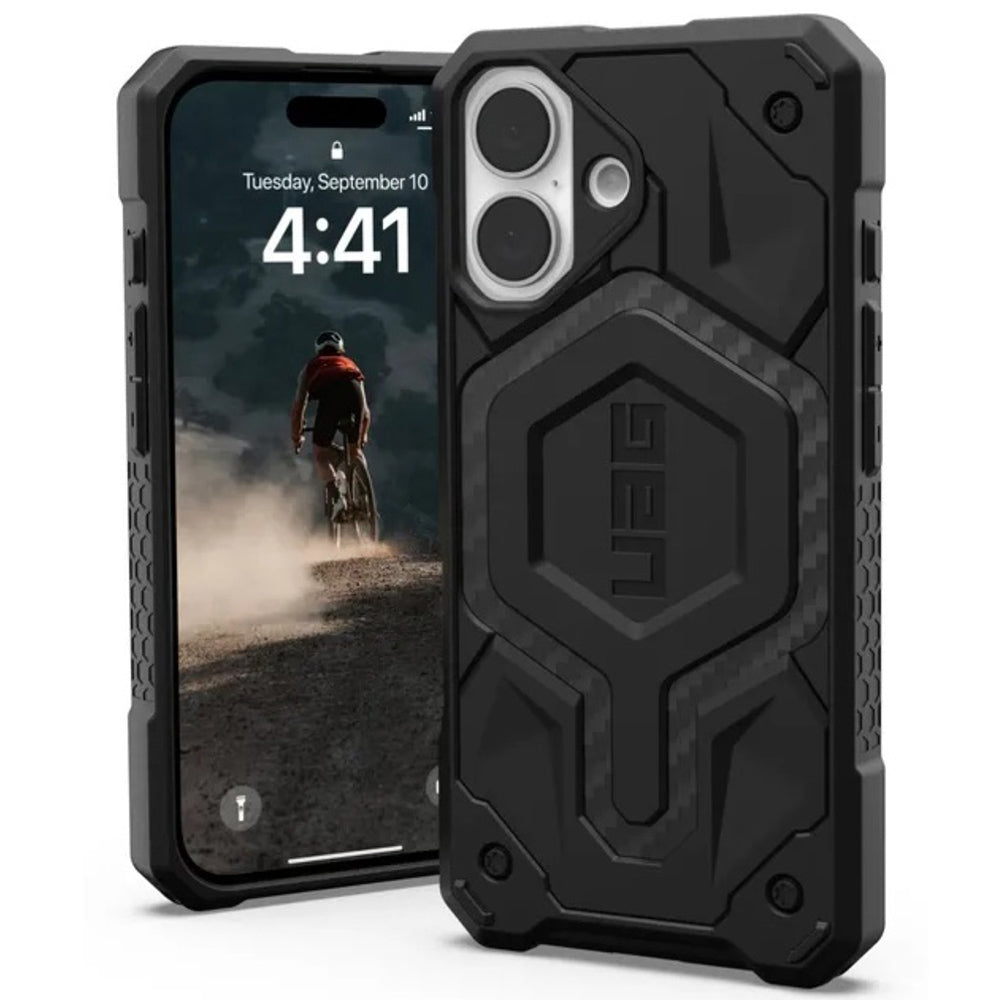Futrola MagSafe za Apple iPhone 17, Urban Armor Gear, Monarch Pro Carbon, Crna