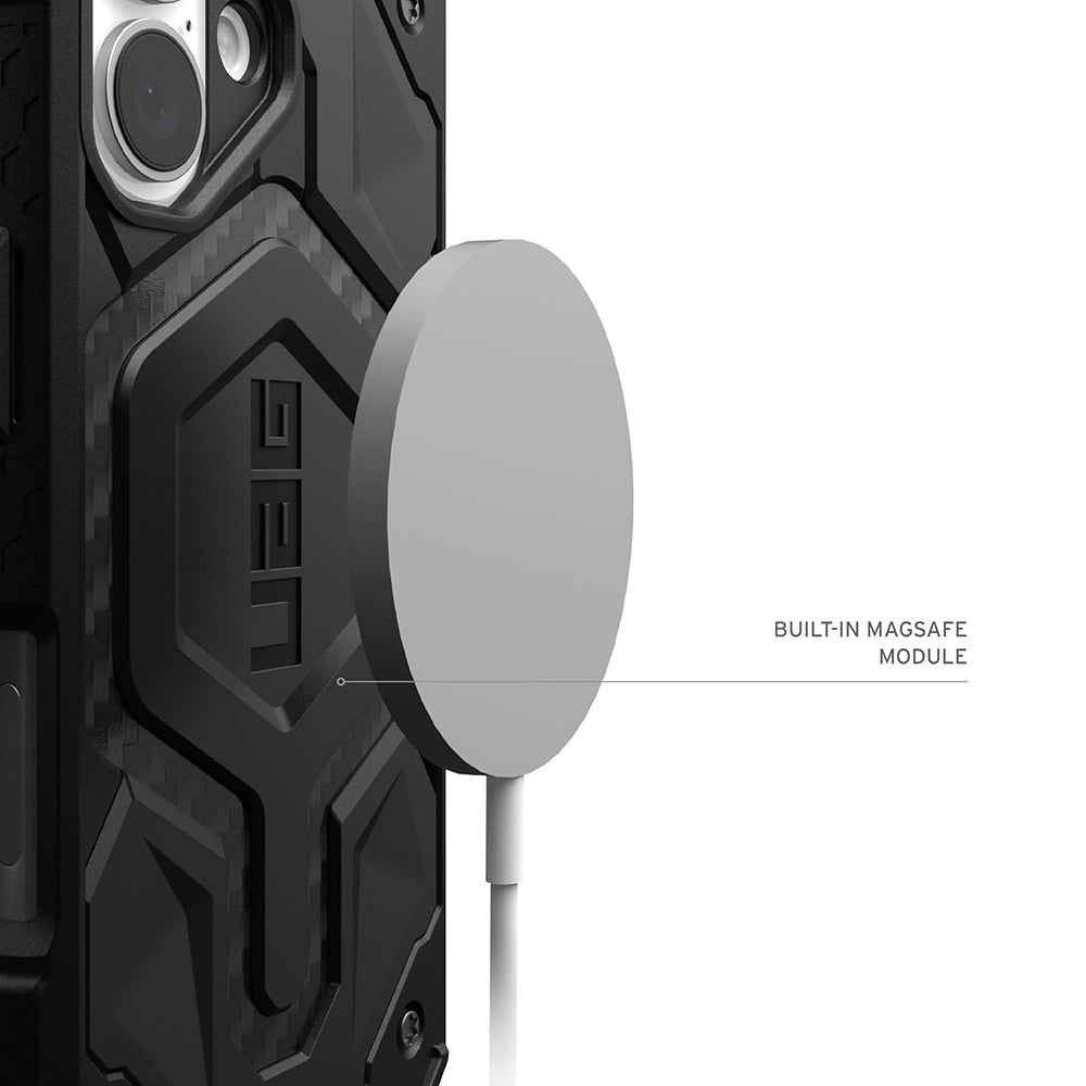 Futrola MagSafe za Apple iPhone 17, Urban Armor Gear, Monarch Pro Carbon, Crna