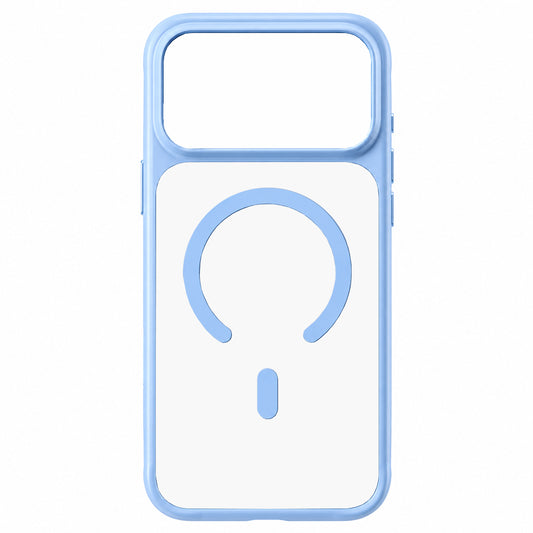 MagSafe maskica za Apple iPhone 18 Pro / 17 Pro, Blueo, ugodna za kožu, otporna na padove, satenski plava