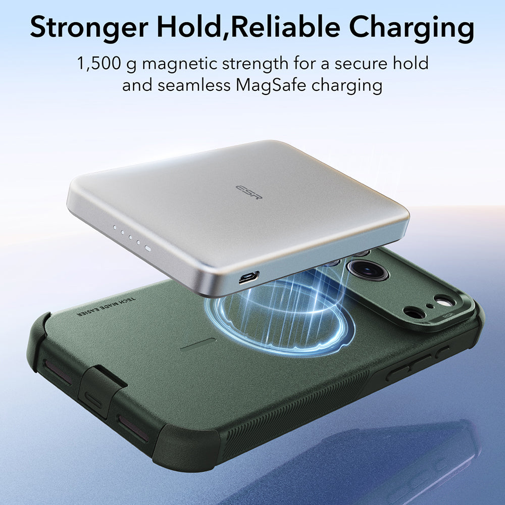 MagSafe futrola za Apple iPhone 18 Pro / 17 Pro, ESR, Cyber, Zelena