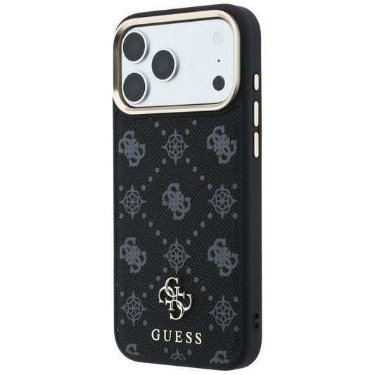 MagSafe maska za Apple iPhone 18 Pro / 17 Pro, Guess, Peony 4G Small Logo, Crna