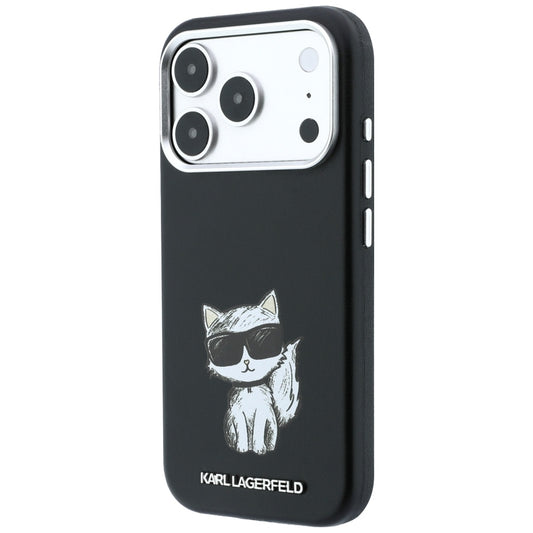 MagSafe maska za Apple iPhone 18 Pro / 17 Pro, Karl Lagerfeld, Choupette Sketch, Crna
