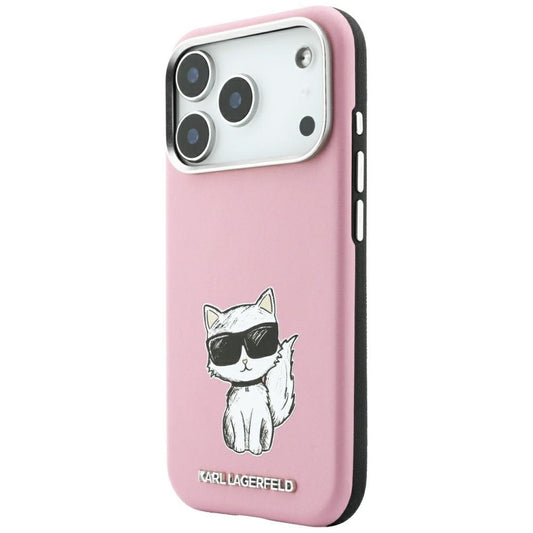 MagSafe maska za Apple iPhone 18 Pro / 17 Pro, Karl Lagerfeld, Choupette Sketch, Roza