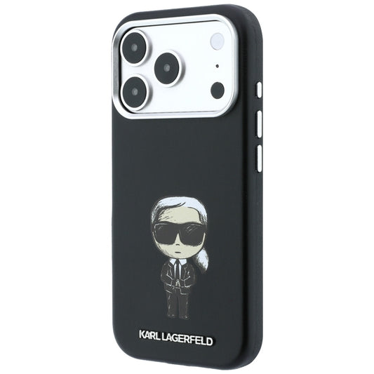 MagSafe maska za Apple iPhone 18 Pro / 17 Pro, Karl Lagerfeld, Ikonik Sketch, Crna