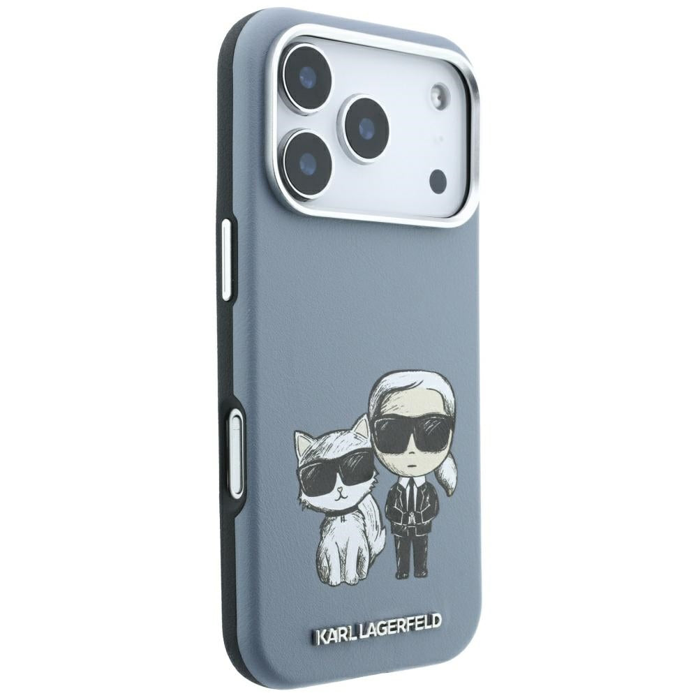 MagSafe futrola za Apple iPhone 18 Pro / 17 Pro, Karl Lagerfeld, KC Bodies Sketch, Plava