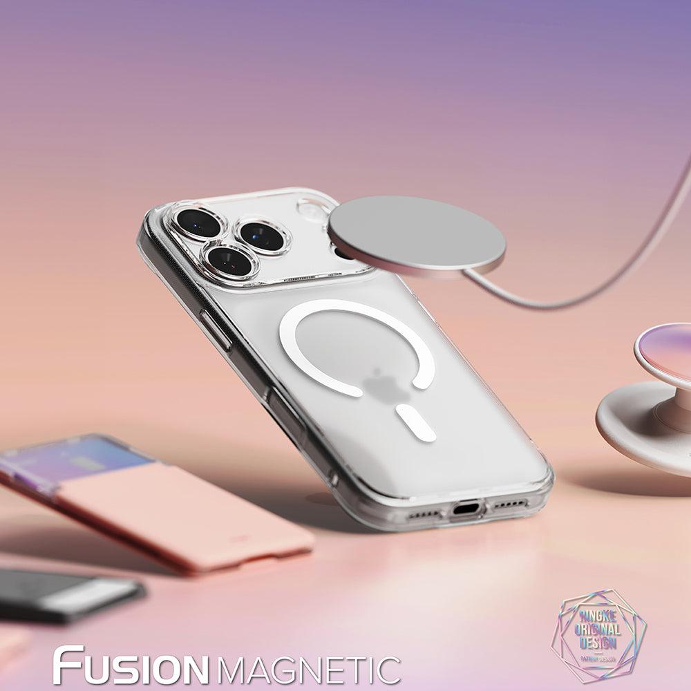 MagSafe futrola za Apple iPhone 18 Pro / 17 Pro, Ringke, Fusion, Prozirna Mat