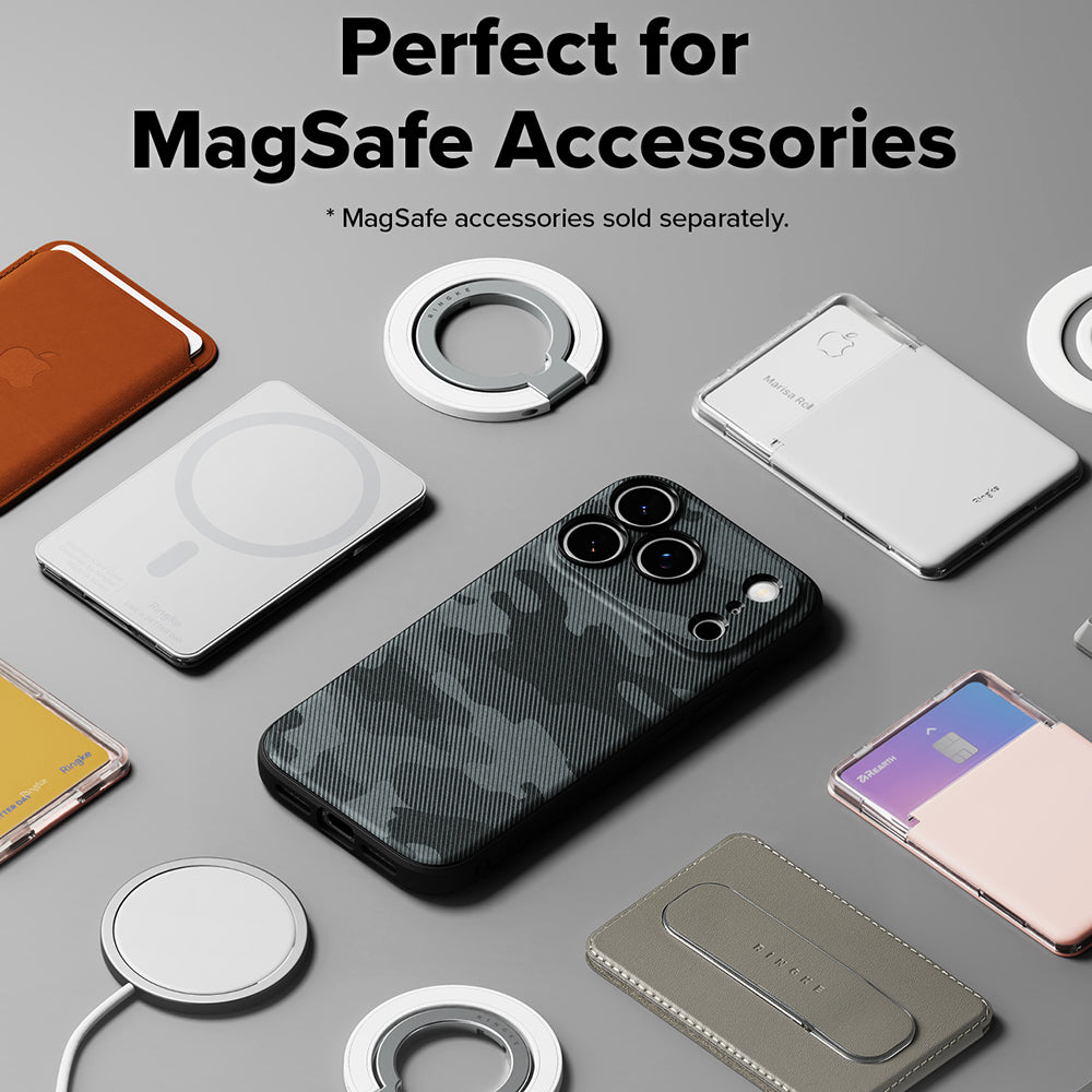 MagSafe maskica za Apple iPhone 18 Pro / 17 Pro, Ringke, Onyx, Kamuflaža