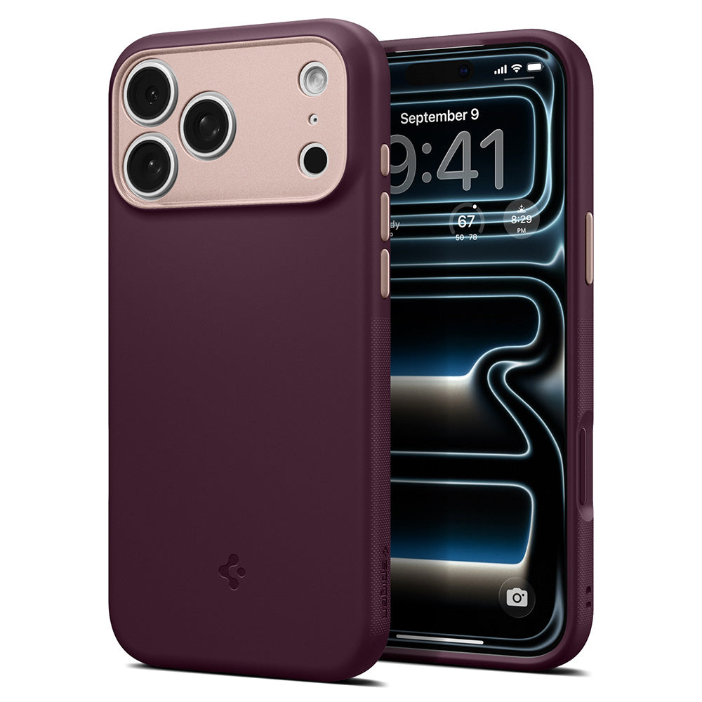 MagSafe futrola za Apple iPhone 18 Pro / 17 Pro, Spigen, Caseology Nano Pop, Bordo ACS12179