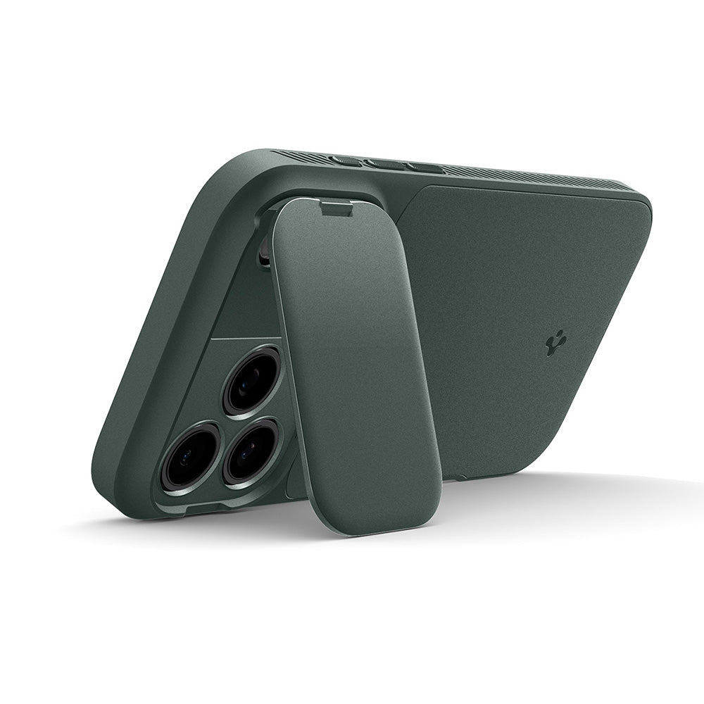 MagSafe maska za Apple iPhone 18 Pro / 17 Pro, Spigen, Optik Armor, Zelena ACS09954