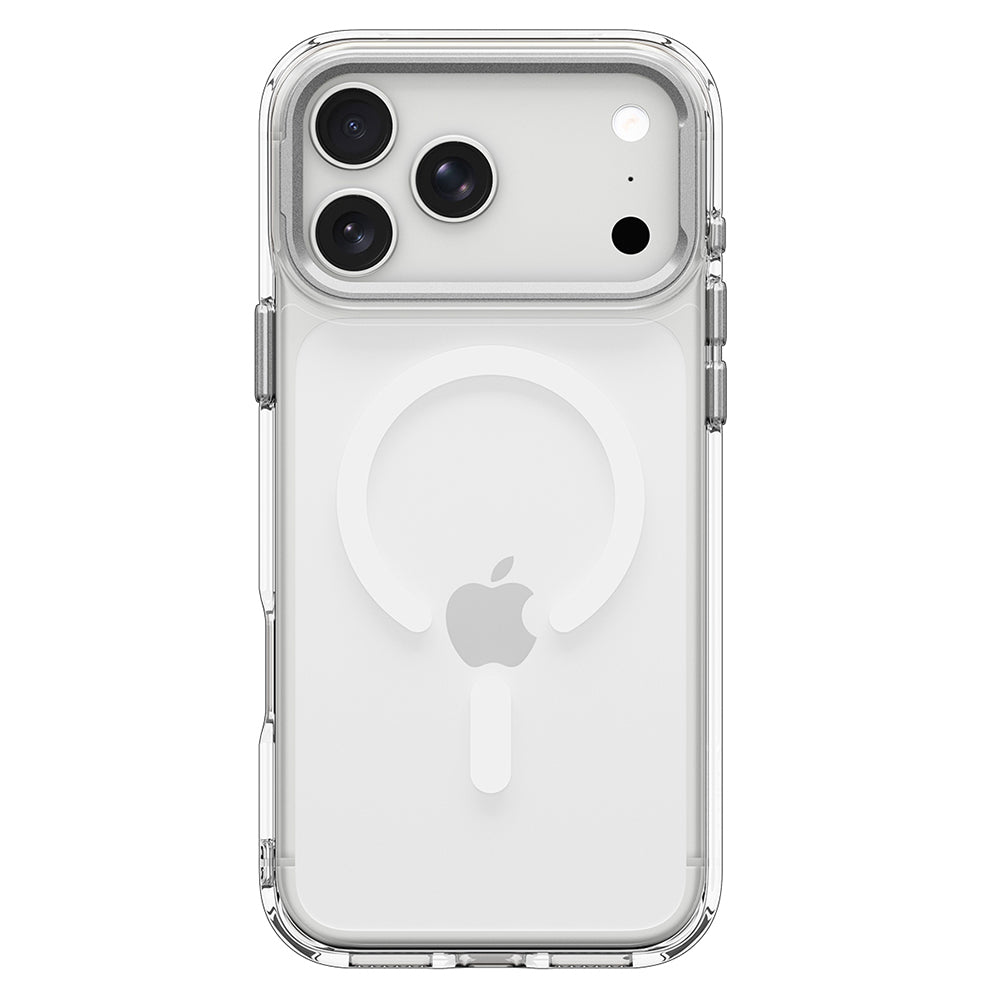 MagSafe futrola za Apple iPhone 18 Pro / 17 Pro, Spigen, Ultra Hybrid Optik S, Srebrno Prozirna ACS11921