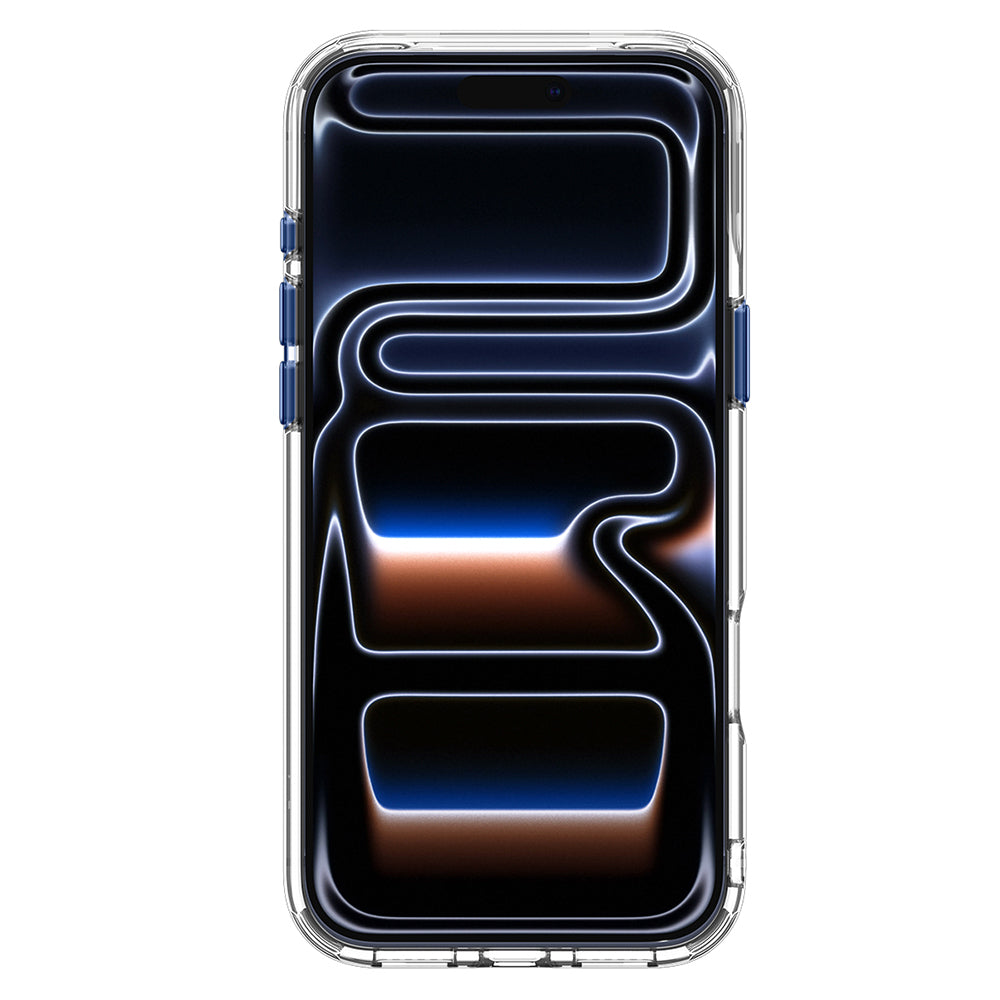 MagSafe futrola za Apple iPhone 18 Pro / 17 Pro, Spigen, Ultra Hybrid Optik S, Prozirna Tamnoplava ACS11922