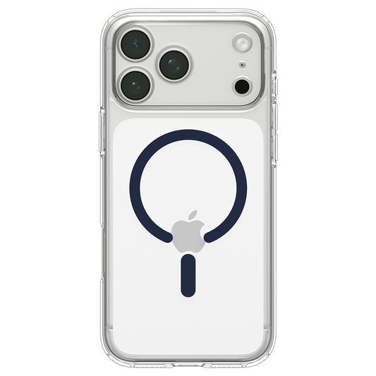 MagSafe futrola za Apple iPhone 18 Pro / 17 Pro, Spigen, Ultra Hybrid, Prozirna Tamnoplava ACS12158