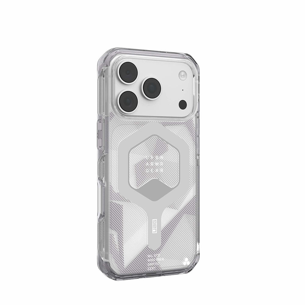 MagSafe maska za Apple iPhone 18 Pro / 17 Pro, Urban Armor Gear, Plyo, Srebrna