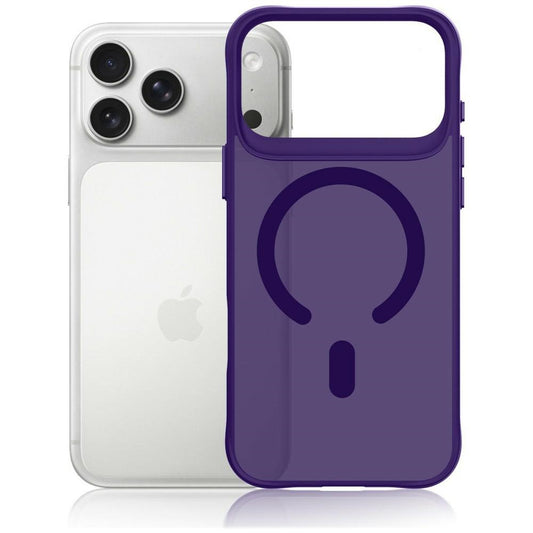 MagSafe maska za Apple iPhone 18 Pro Max / 17 Pro Max, 3MK, Smoke MagCase, ljubičasta
