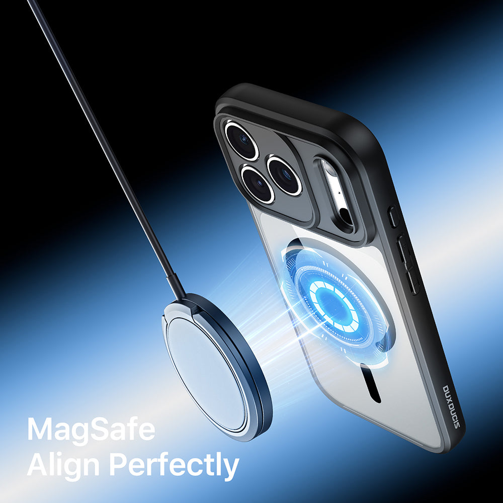 MagSafe futrola za Apple iPhone 18 Pro Max / 17 Pro Max, DUX DUCIS, Aimo, Crna