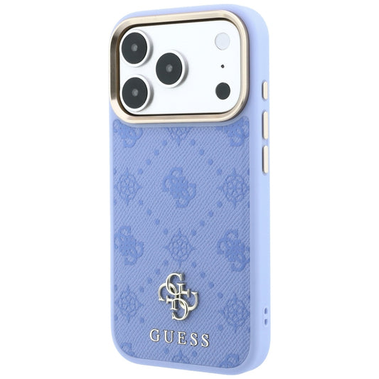 MagSafe maska za Apple iPhone 18 Pro Max / 17 Pro Max, Guess, Peony 4G Small Logo, Plava