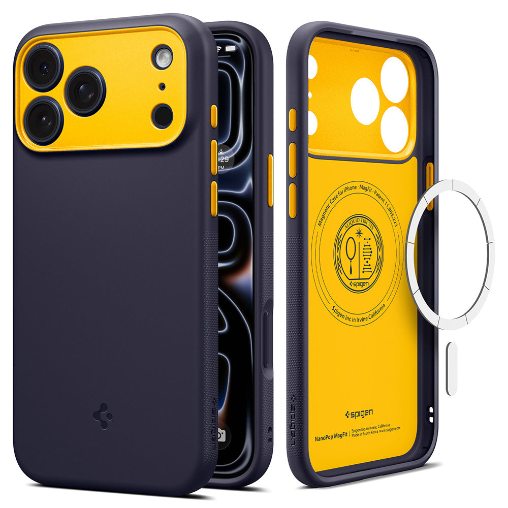 MagSafe futrola za Apple iPhone 18 Pro Max / 17 Pro Max, Spigen, Caseology Nano Pop, Ljubičasta ACS12140