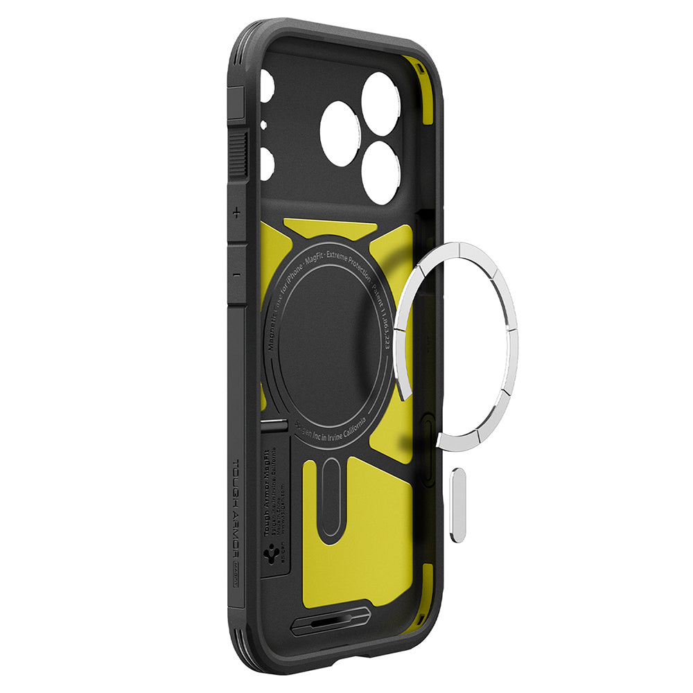 MagSafe futrola za Apple iPhone 18 Pro Max / 17 Pro Max, Spigen, Tough Armor T, Crna ACS12136