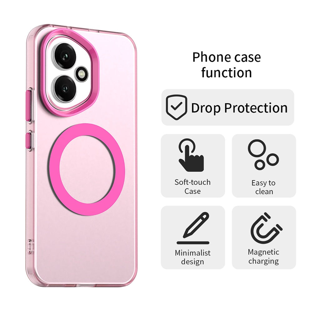 MagSafe futrola za Honor 400, Techsuit, CandyCase, Roza