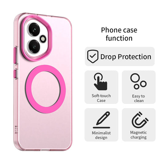 MagSafe futrola za Honor 400, Techsuit, CandyCase, Roza