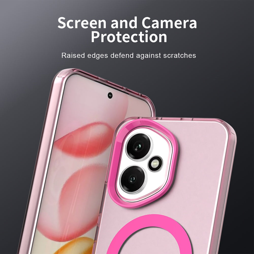 MagSafe futrola za Honor 400, Techsuit, CandyCase, Roza