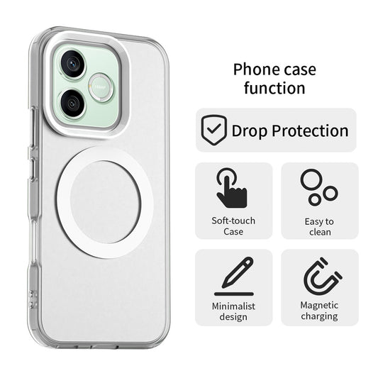 MagSafe futrola za Honor 600 Pro / 600, Techsuit, CandyCase, Bijela