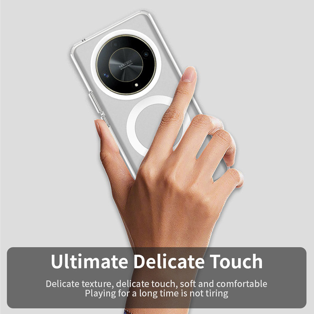 MagSafe futrola za Honor Magic6 Lite, Techsuit, CandyCase, Bijela