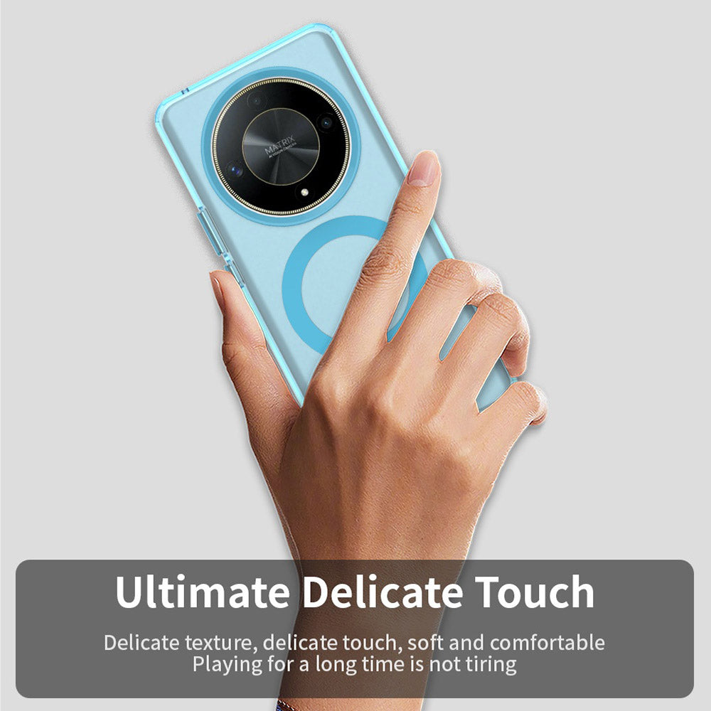 MagSafe futrola za Honor Magic6 Lite, Techsuit, CandyCase, Plava