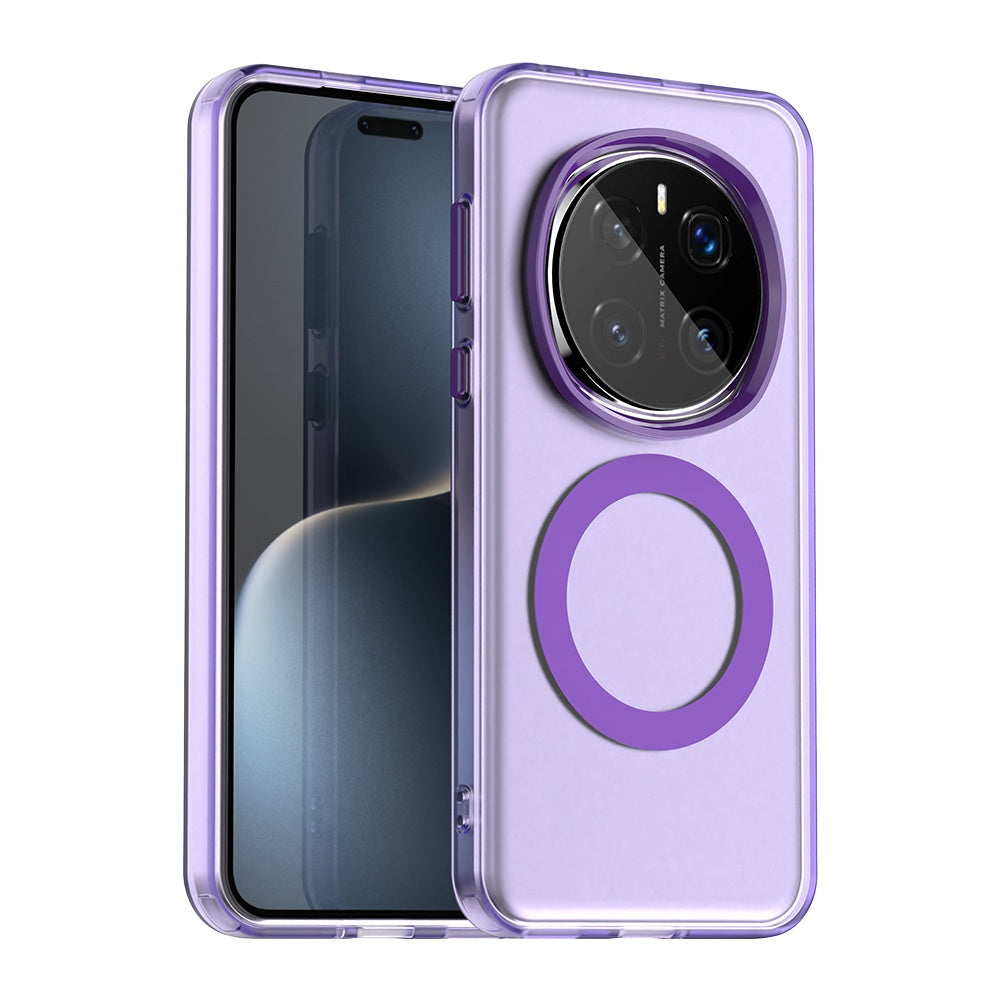 MagSafe futrola za Honor Magic7 Pro, Techsuit, CandyCase, Ljubičasta