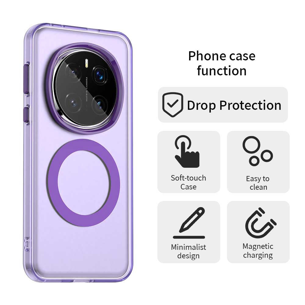 MagSafe futrola za Honor Magic7 Pro, Techsuit, CandyCase, Ljubičasta