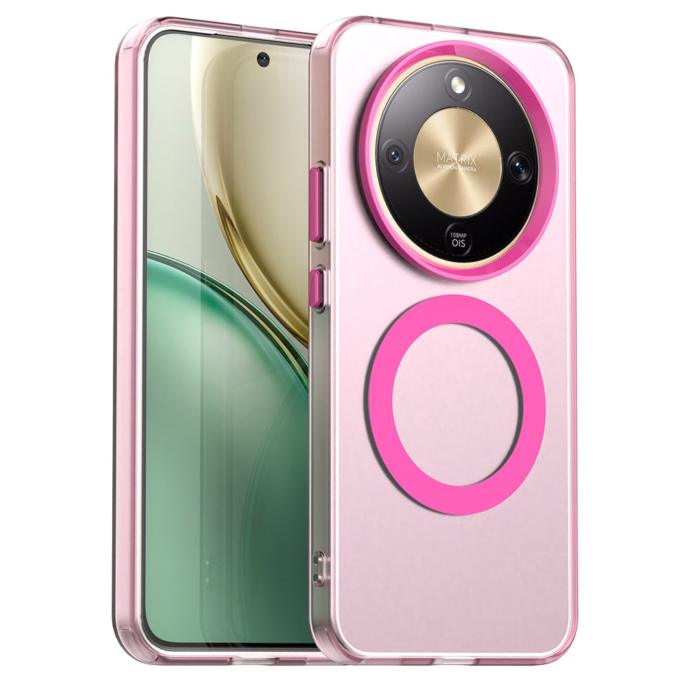 Futrola MagSafe za Honor Magic8 Lite, Techsuit, CandyCase, Roza