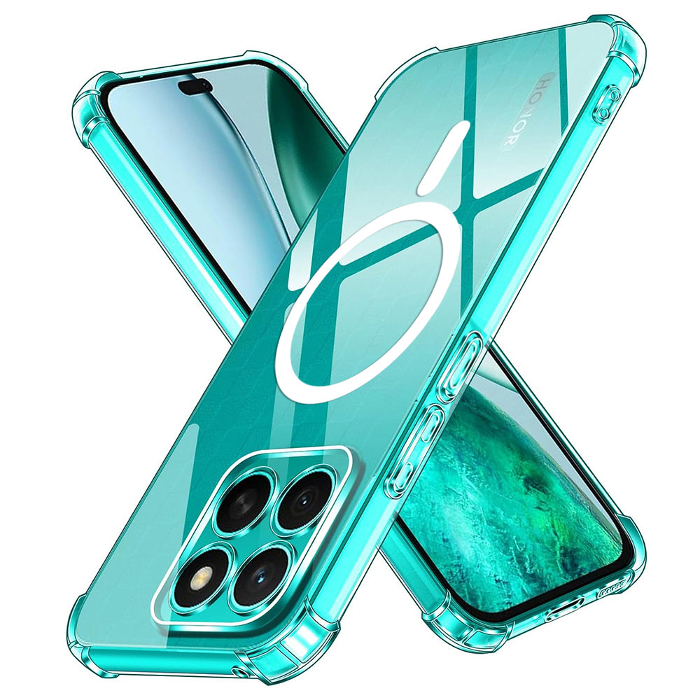 MagSafe futrola za Honor X8c, Techsuit, Otporna na udarce, Prozirna