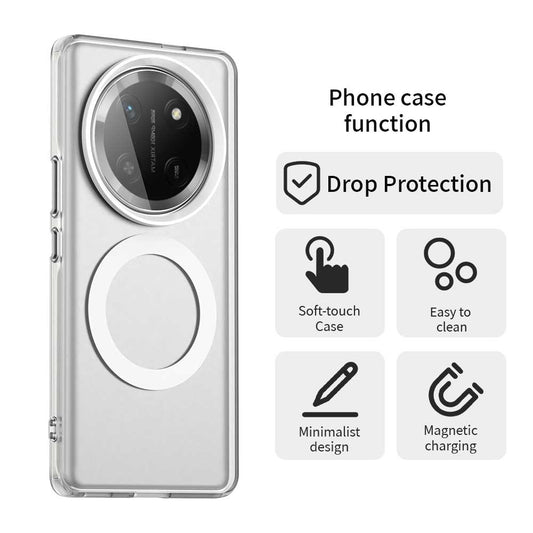 MagSafe futrola za Honor X9c / Magic7 Lite, Techsuit, CandyCase, Bijela