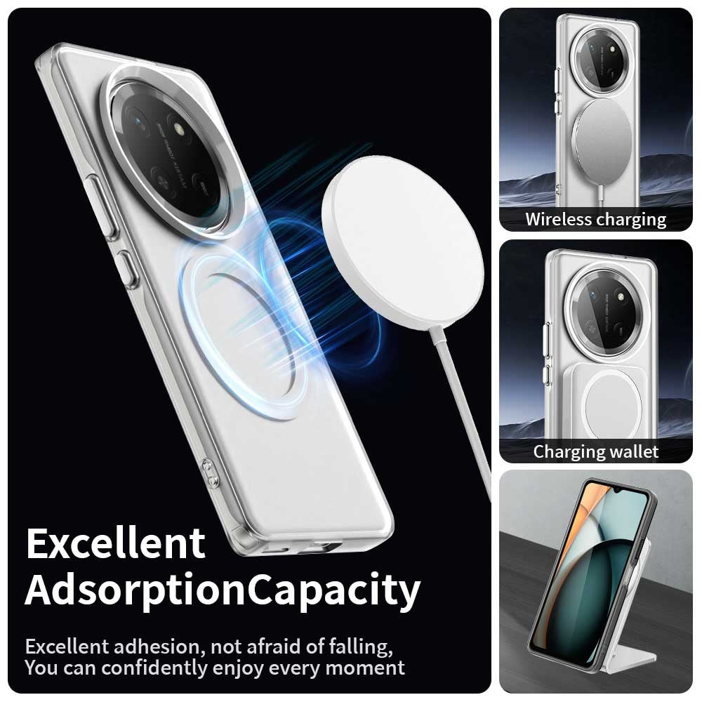 MagSafe futrola za Honor X9c / Magic7 Lite, Techsuit, CandyCase, Bijela