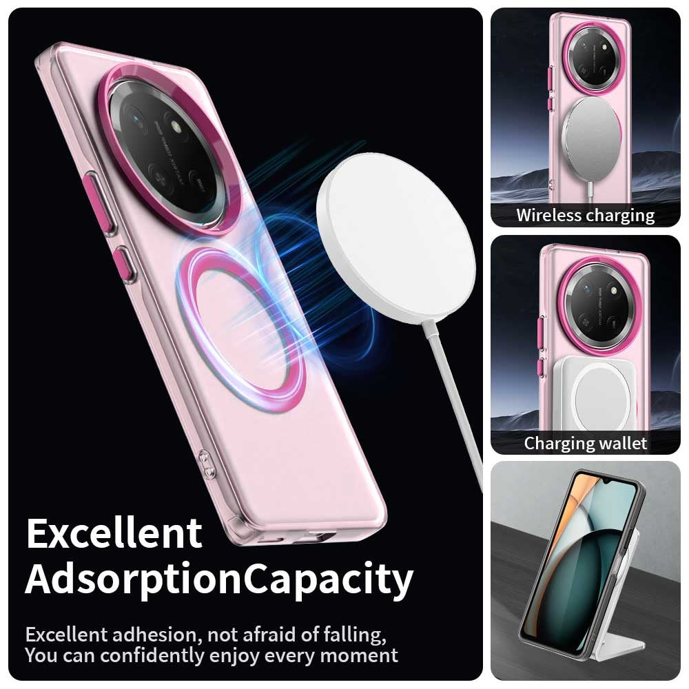 MagSafe futrola za Honor X9c / Magic7 Lite, Techsuit, CandyCase, Roza