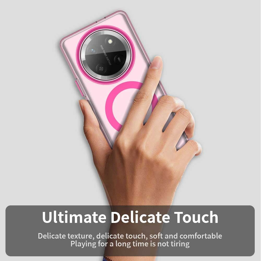 MagSafe futrola za Honor X9c / Magic7 Lite, Techsuit, CandyCase, Roza