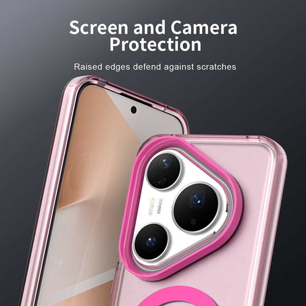 MagSafe futrola za Huawei Pura 80 Pro, Techsuit, CandyCase, Roza