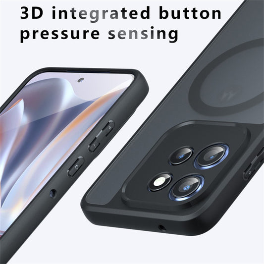 Futrola MagSafe za Motorola Edge 60 Neo / Edge 50 Neo / ThinkPhone 25, Techsuit, PureFrost, Satin Crna