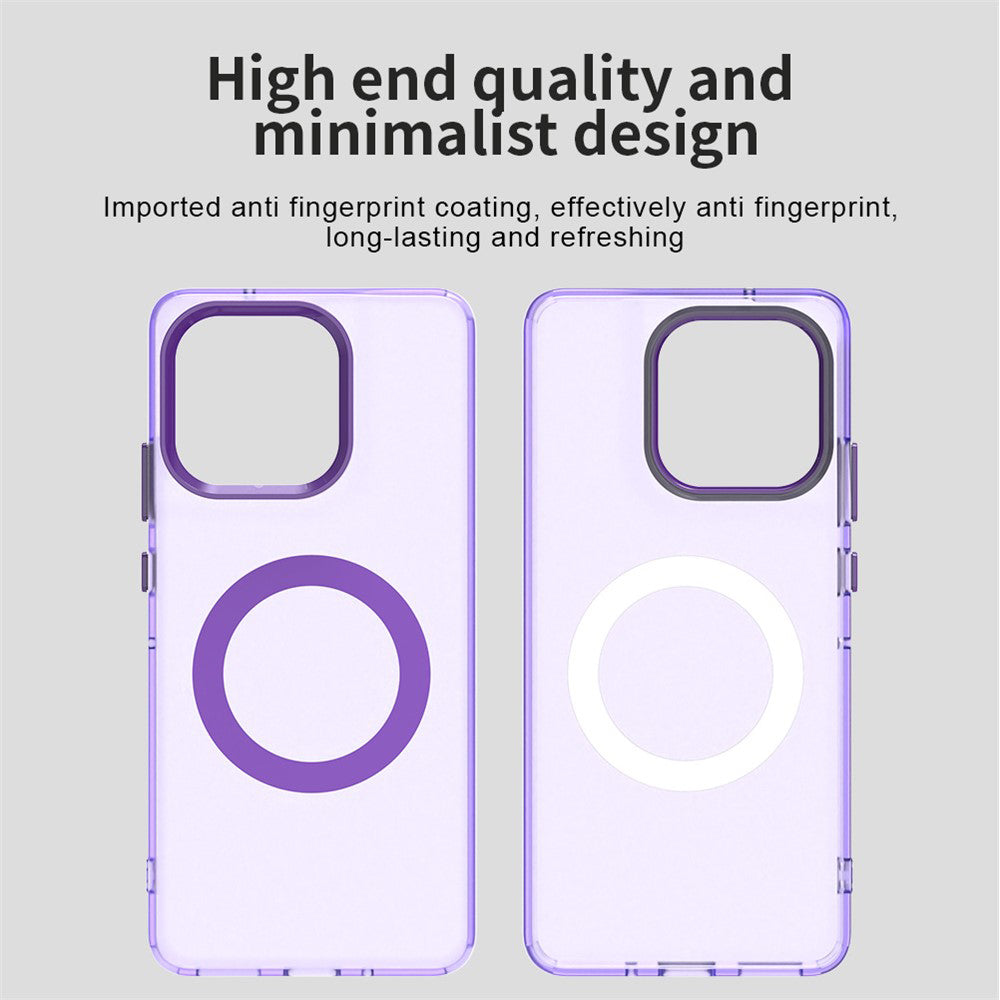 MagSafe futrola za Motorola Moto G86, Techsuit, CandyCase, Ljubičasta