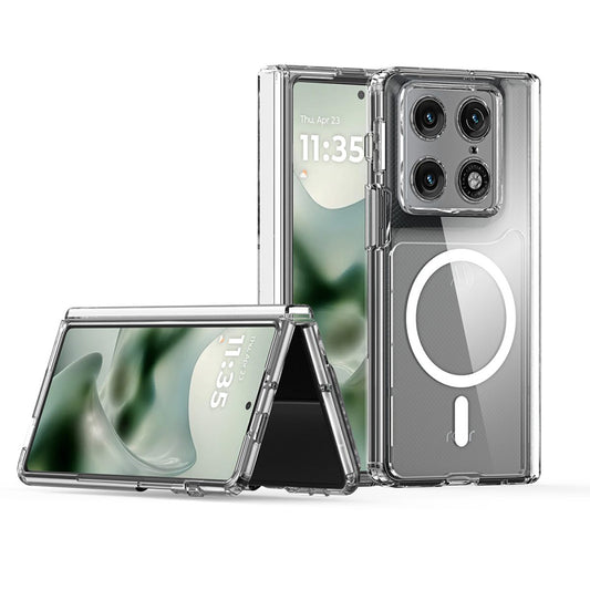 Maska MagSafe za Motorola Razr Fold, DUX DUCIS, tanka, prozirna
