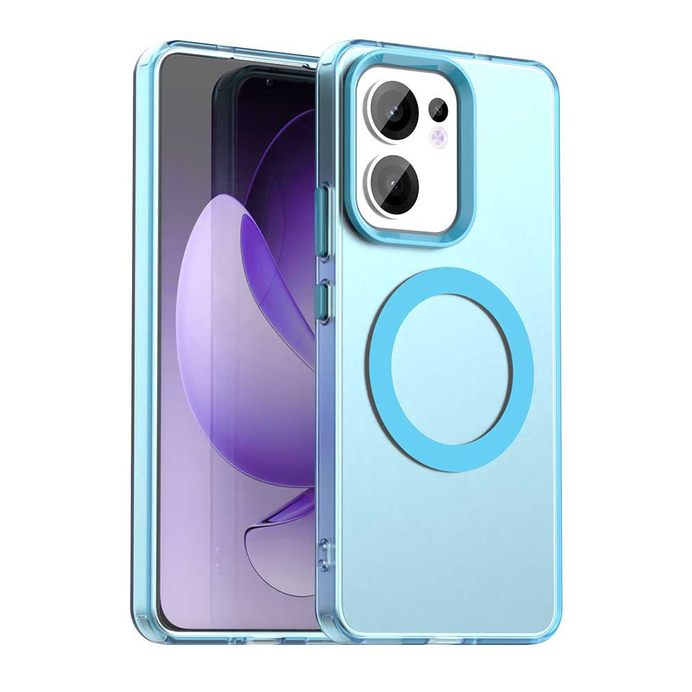 MagSafe futrola za Oppo Reno13 FS 5G / Reno13 F 4G / Reno13 F, Techsuit, CandyCase, Plava