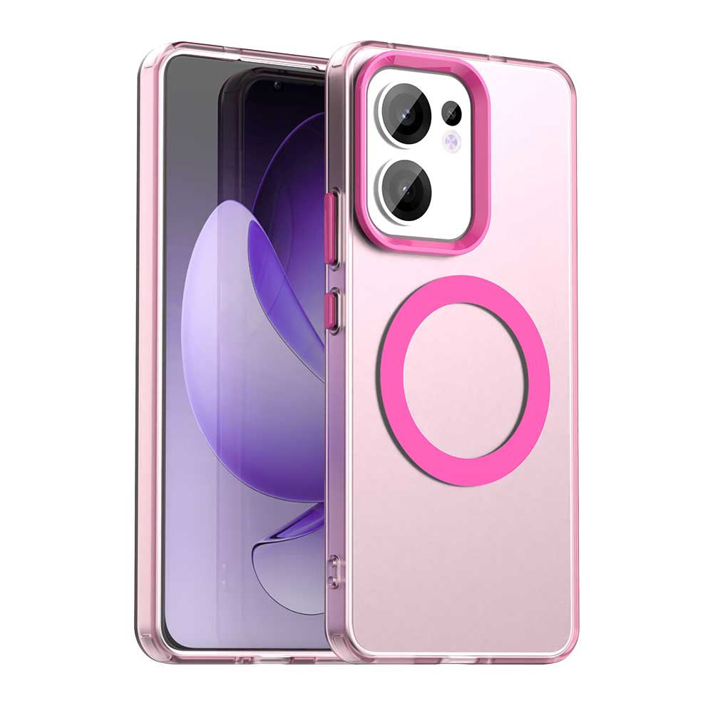 MagSafe futrola za Oppo Reno13 FS 5G / Reno13 F 4G / Reno13 F, Techsuit, CandyCase, Roza
