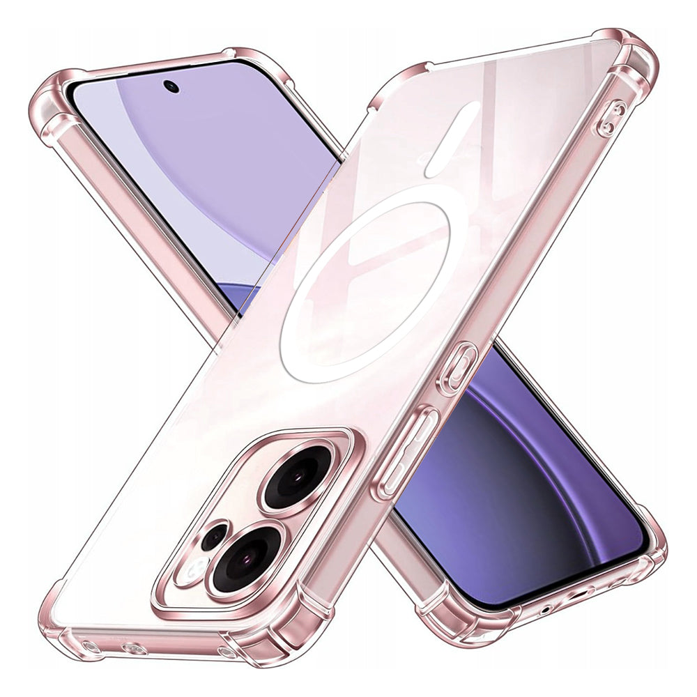 MagSafe futrola za Oppo Reno14 FS 5G / Reno14 F, Techsuit, otporna na udarce, prozirna